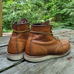RED WING 13 CLASSIC MOC TOE 6"LEATHER BOOT